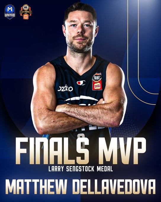  敗方MVP！NBL總決賽落下大幕 前騎士后衛(wèi)德拉維多瓦斬獲總決賽MVP